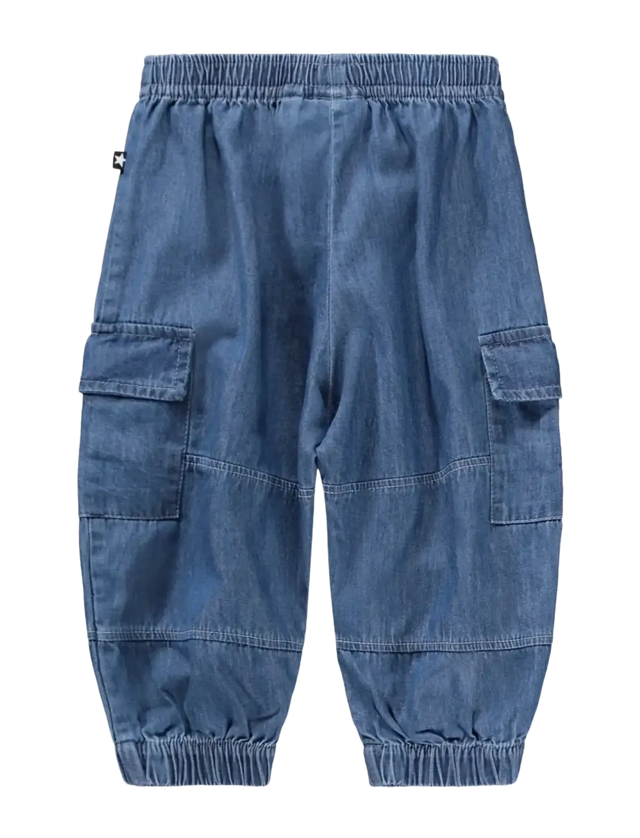 Molo - Sae - cargobukser - mid blue wash - 2
