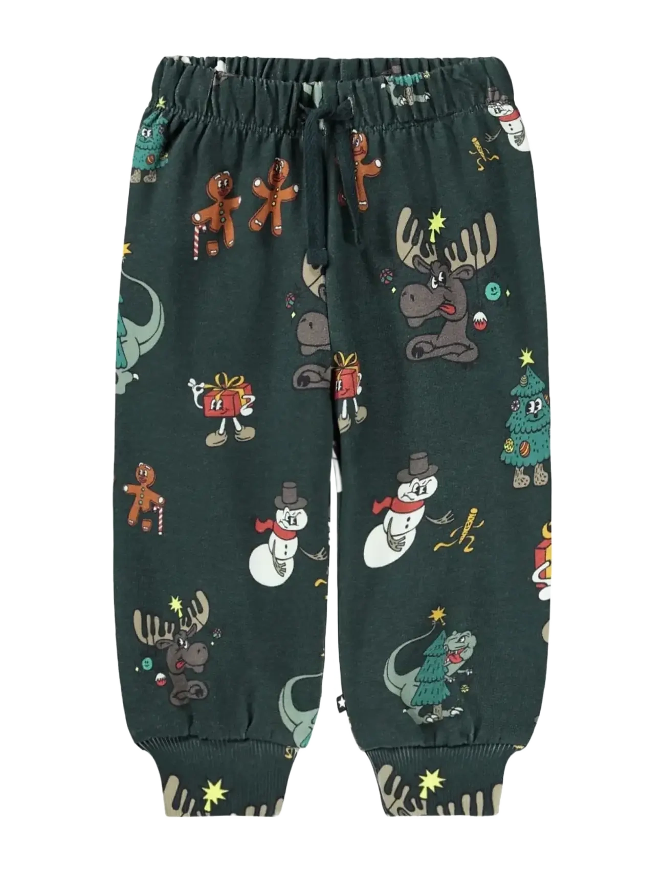 Molo Simeon - Molo - CARTOONY XMAS / green