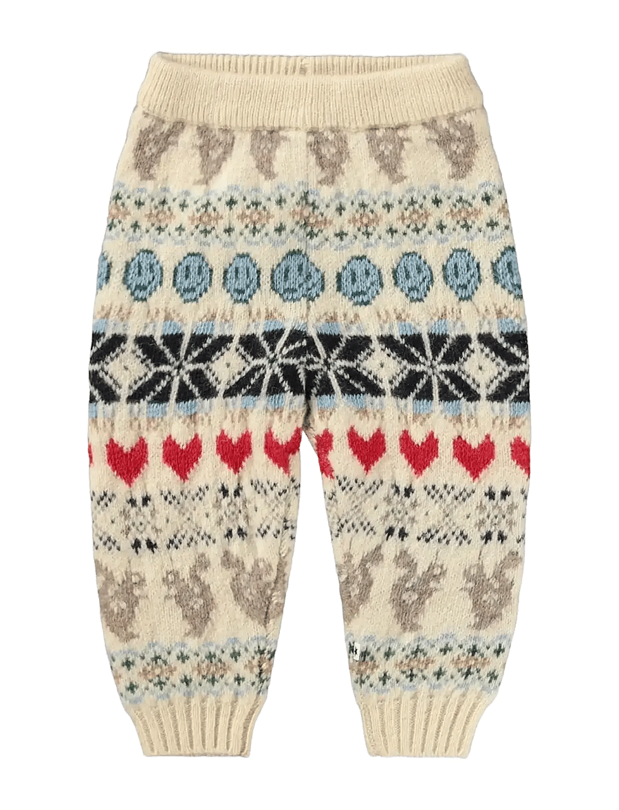 Molo - Sol - babybyxor - polar knit - 1
