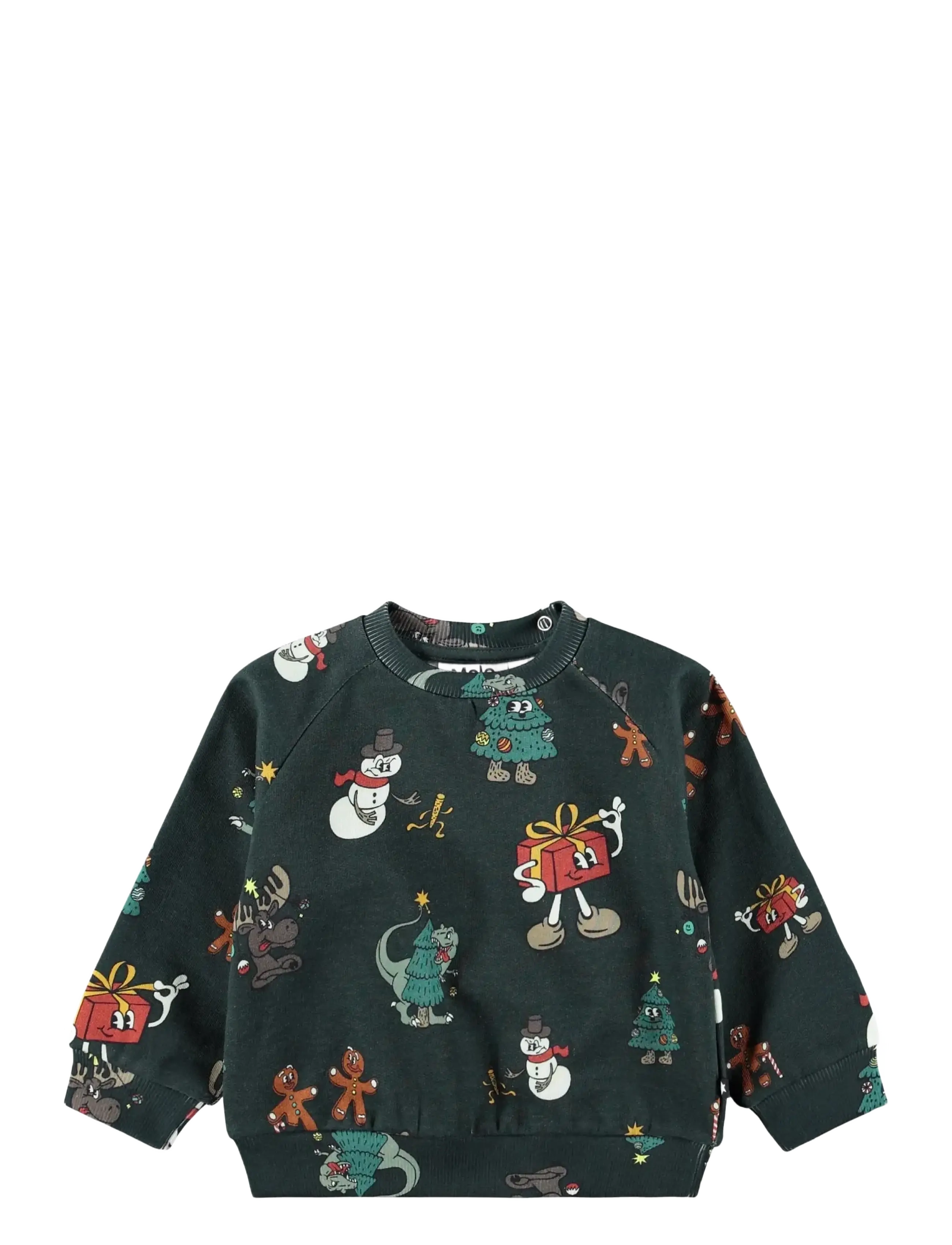 Molo Disc - Vis alt - CARTOONY XMAS / green