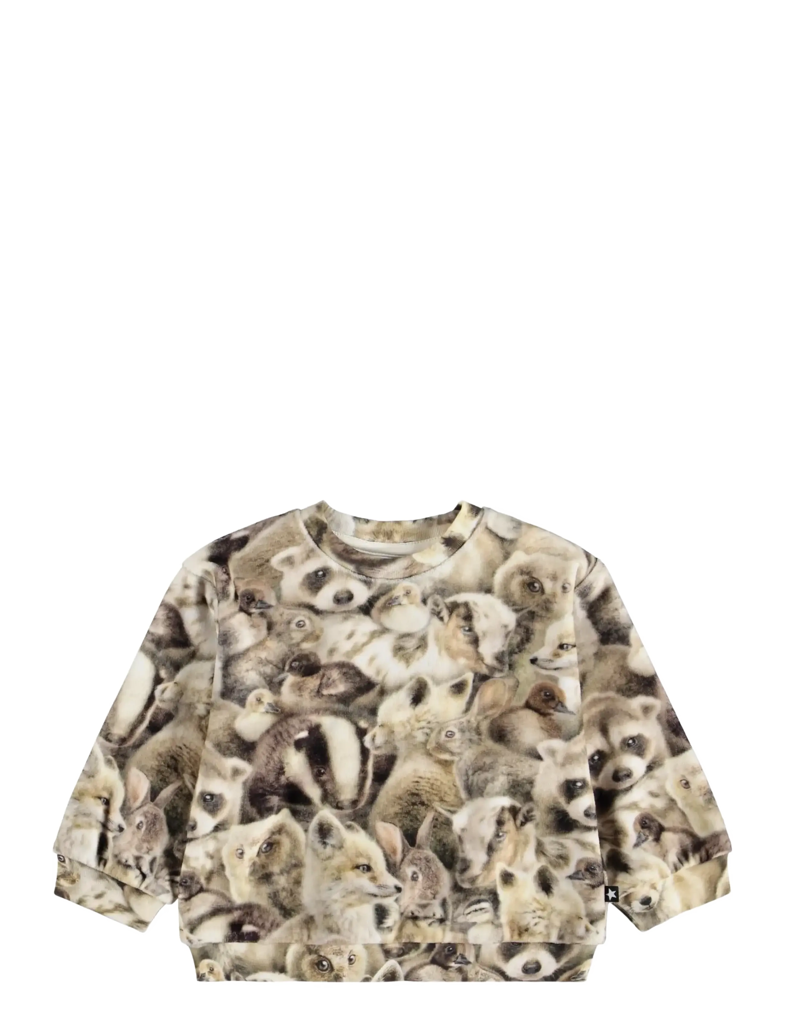 Molo Dear - Sweatshirts & Hættetrøjer - FLEECY FRIENDS / beige