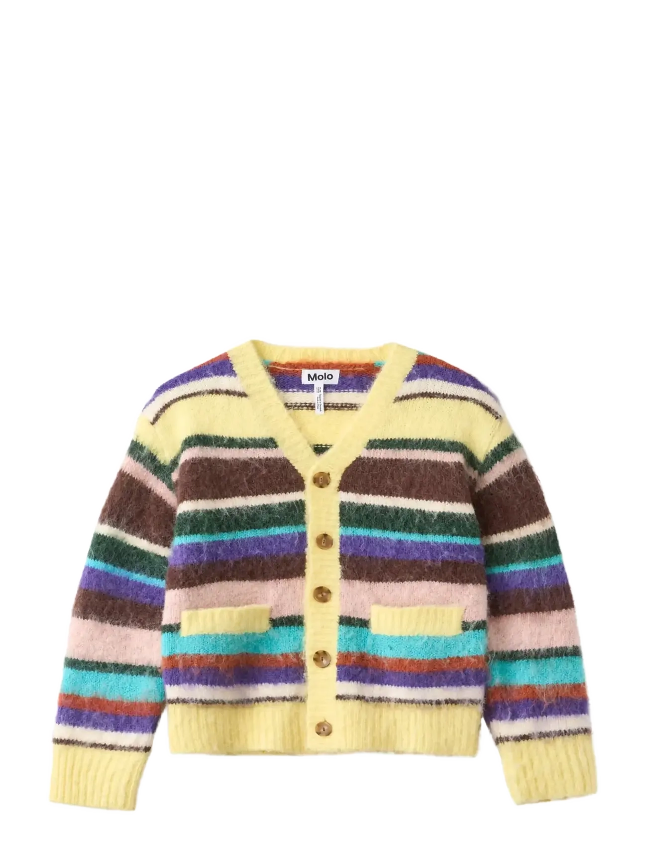 Molo - Brutus - cardigans - gemstone stripe - 1