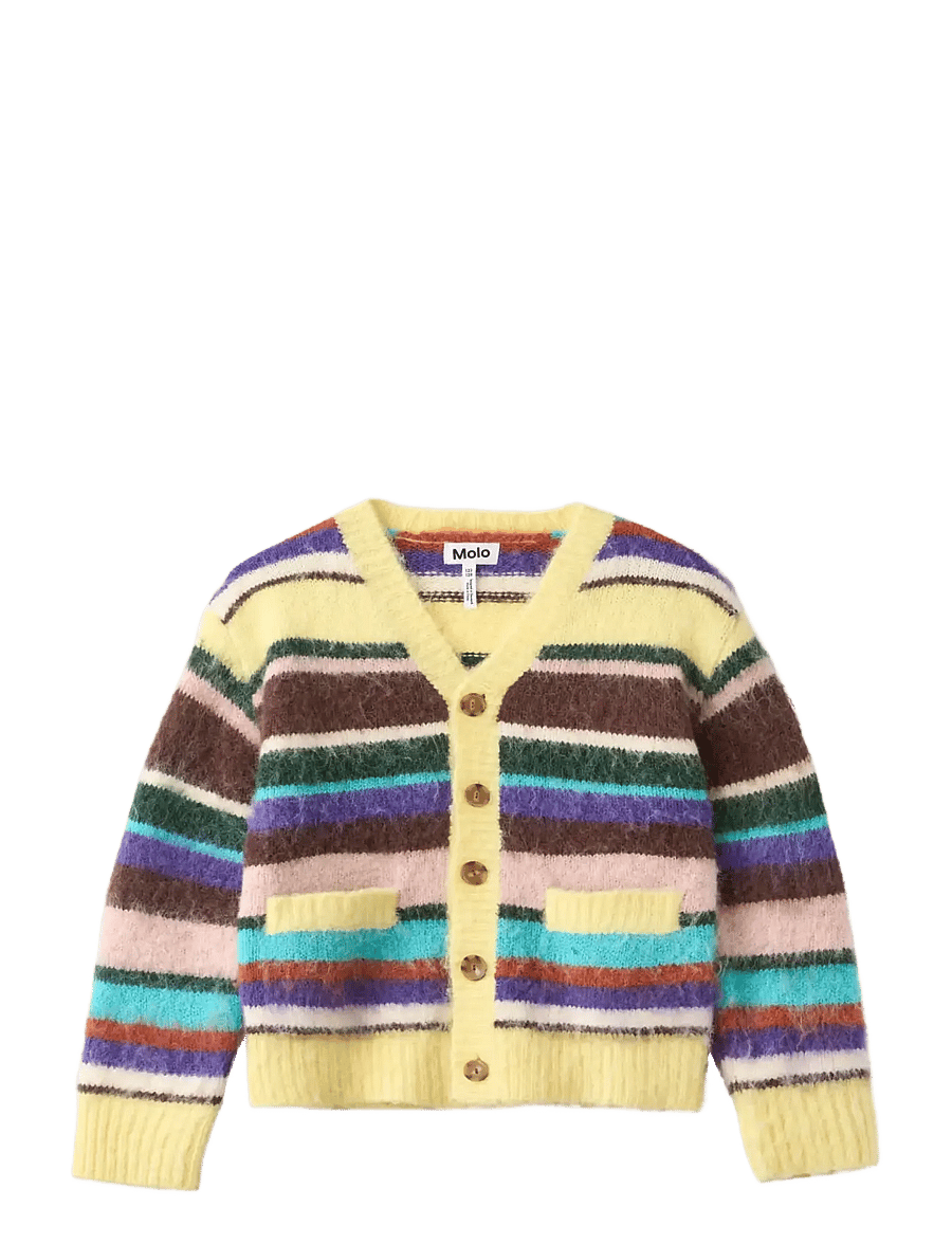 Molo - Brutus - cardigans - gemstone stripe - 1