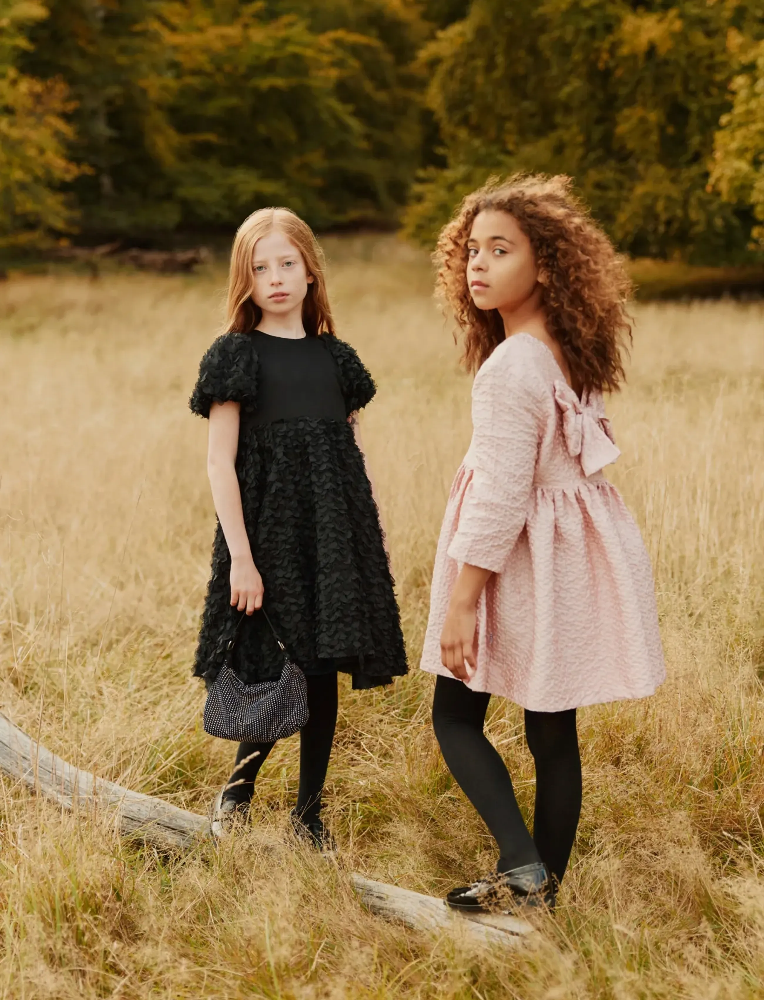 Molo Solid Tights - Molo - BLACK / black