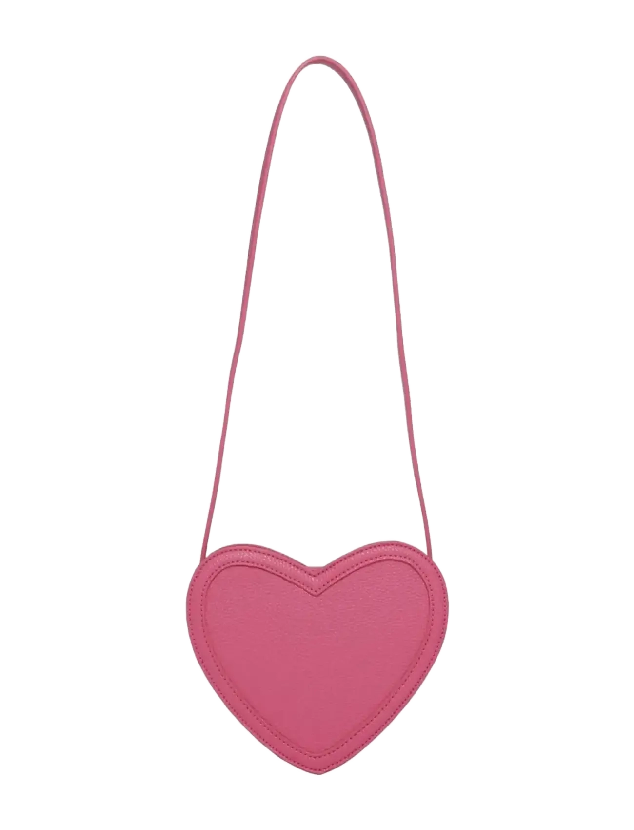 Molo Heart bag - Väskor - BUBBLEGUM / pink/rose
