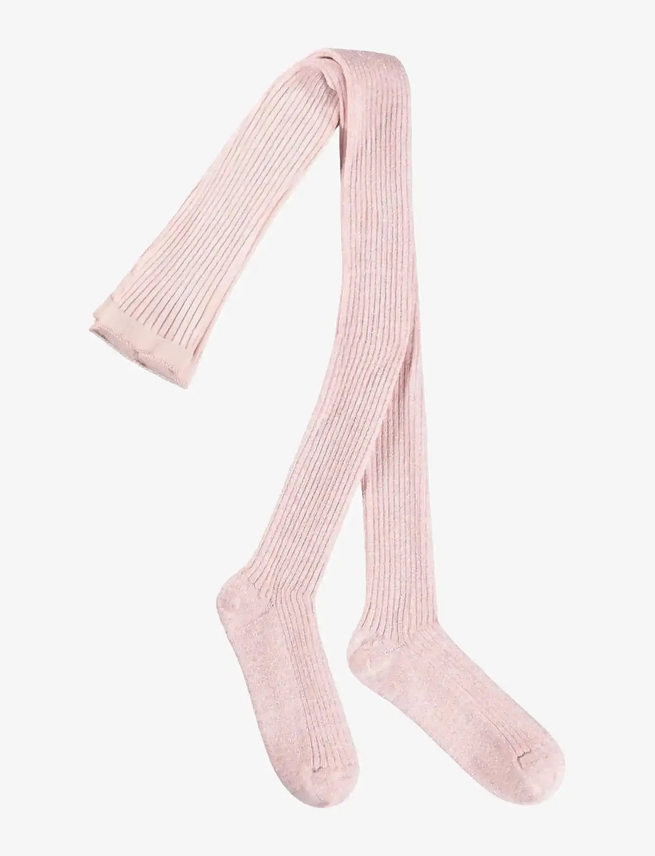 Molo - Glitter rib Tights - strømpebukser - cloud pink - 0