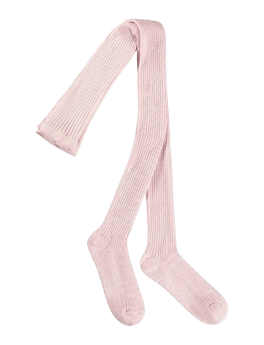 Molo - Glitter rib Tights - tights - cloud pink - 0