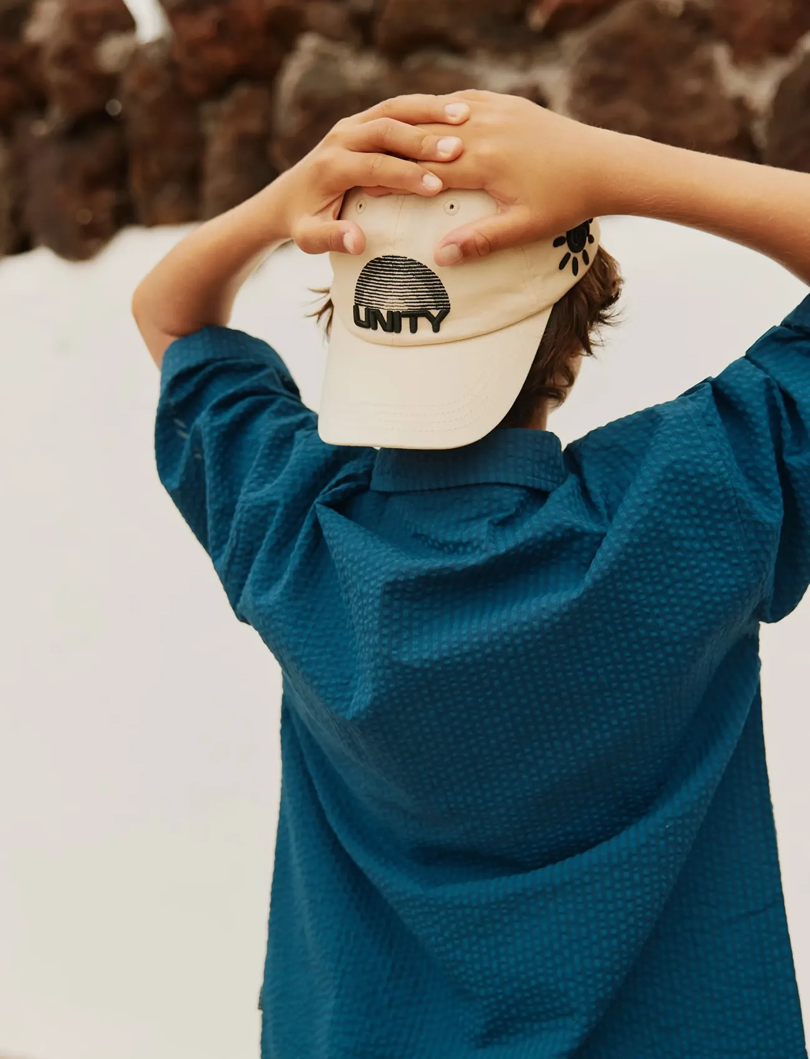 Molo Steel, S/M, Headwear, Beige - Caps, Kinder
