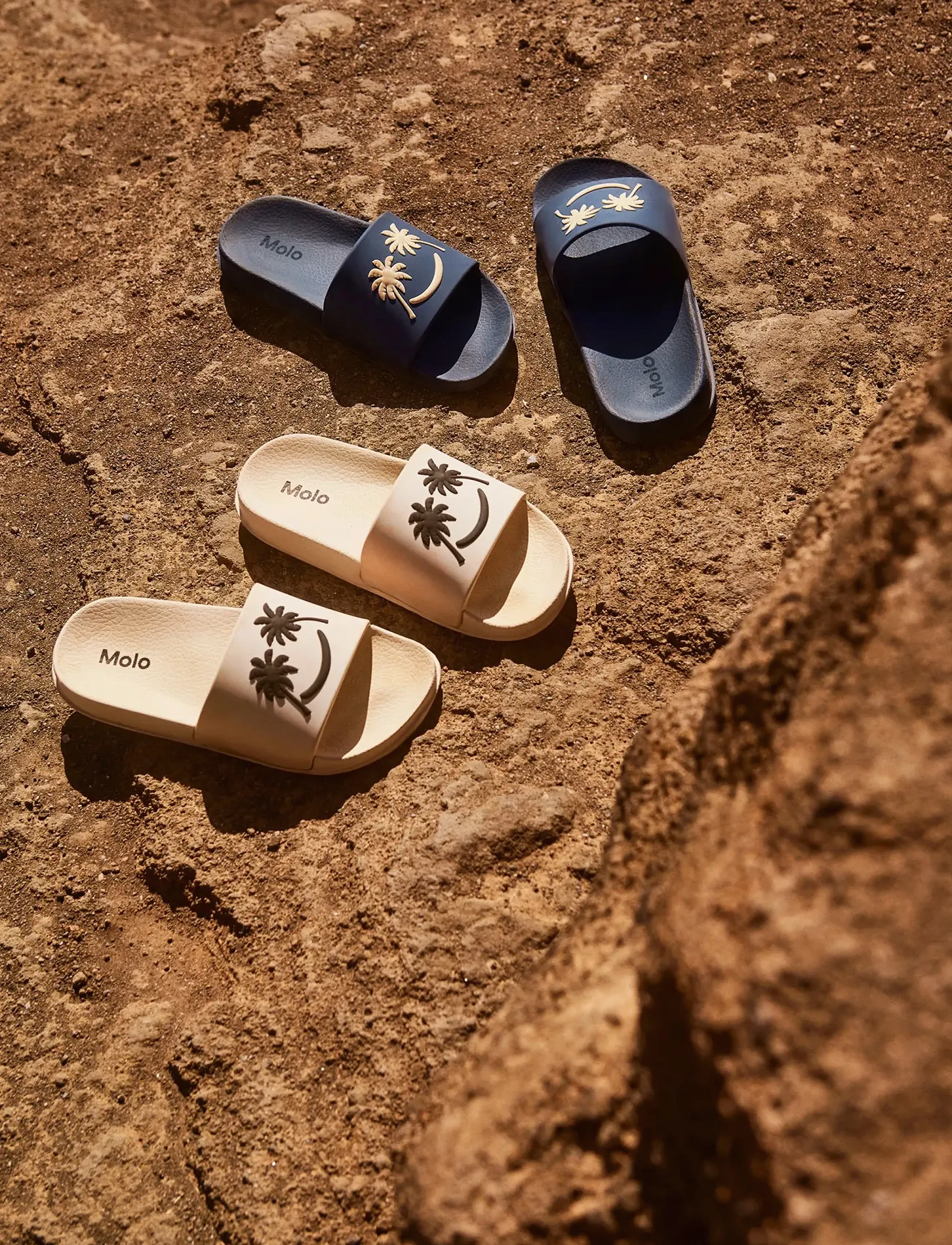 Molo Zhappy, 27/28, Summer Schuhe, Creme - Pool Sliders, Kinder