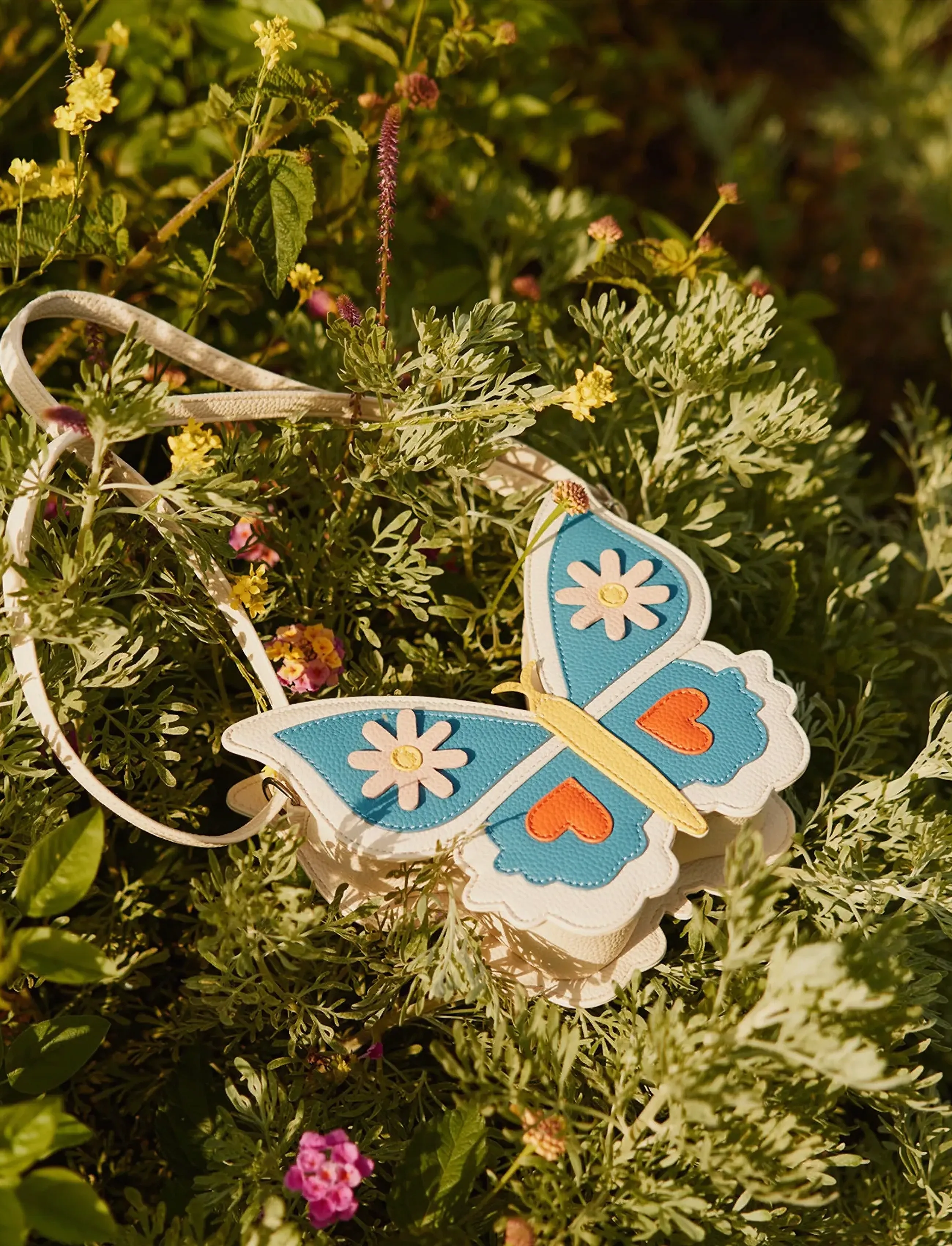 Molo Butterfly Bag - Accessories - FOLKLORIC / cream