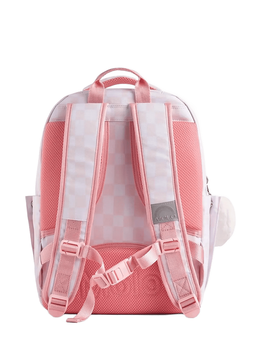 Molo - Backpack Mates - rucksäcke - pink check - 1