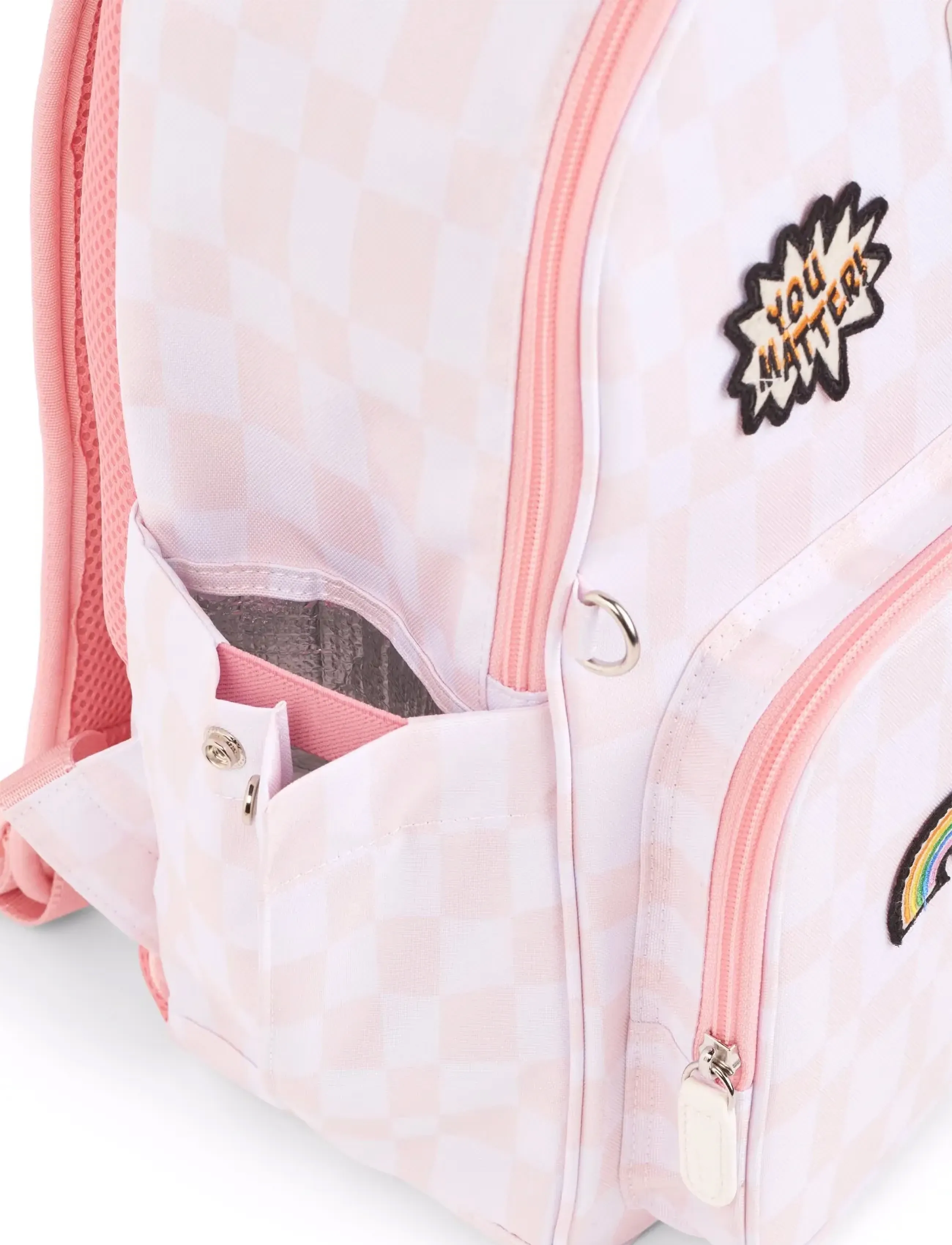 Molo - Backpack Mates - rucksäcke - pink check - 4
