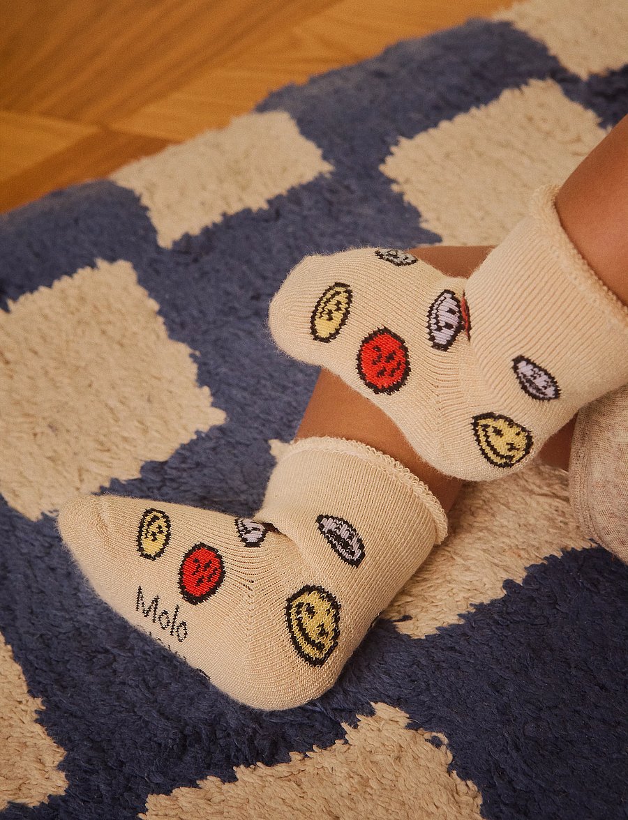 Molo - Nodda - baby socks - rose cloud - 0