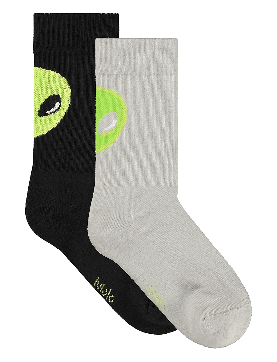 Molo - Norman - socks - alien socks - 1