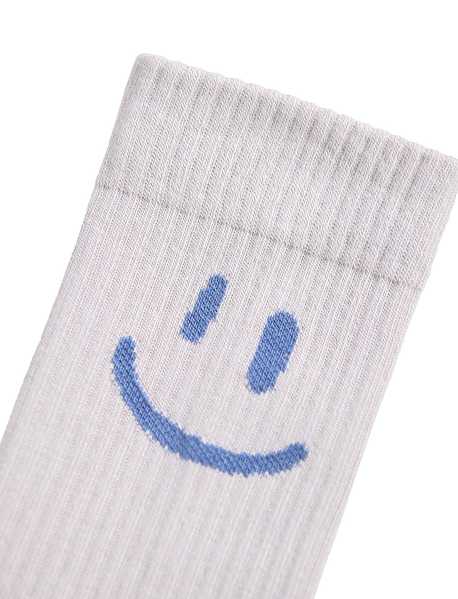 Molo - Norman - socks - blue dust - 4