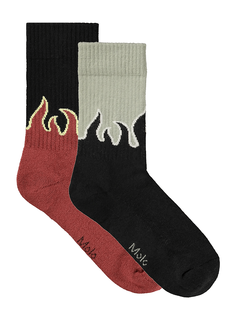Molo - Norman - socks - flames scks - 0