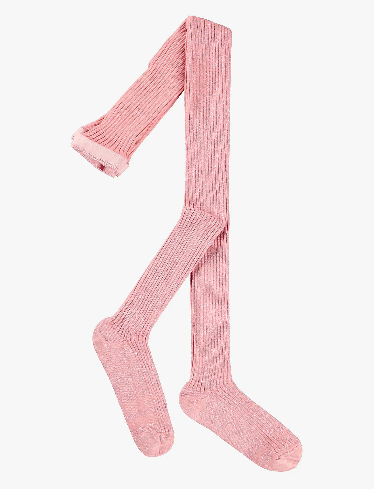 Molo - Glitter Rib Tights - strømpebukser - blush - 0