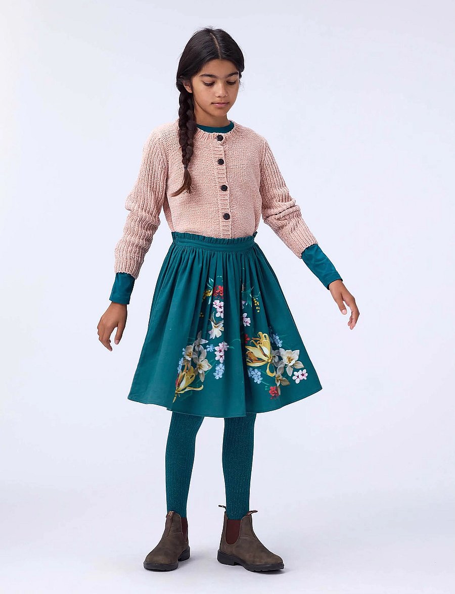 Molo - Glitter Rib Tights - strumpfhosen - cosmic green - 0