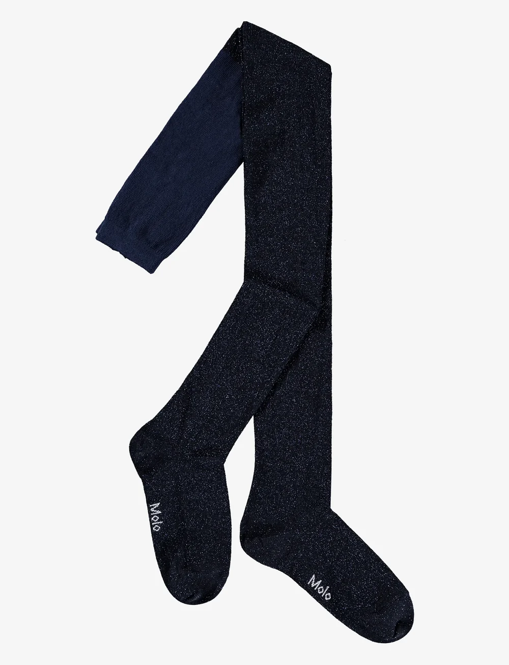 Molo - Glitter tights - strømpebukser - galaxy blue - 0