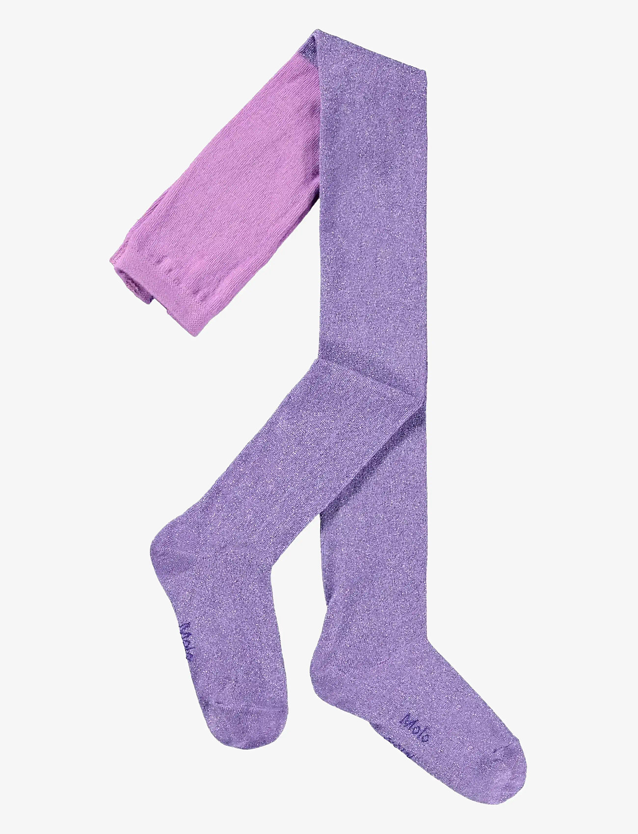 Molo - Glitter tights - efterårstøj - purple ray - 0