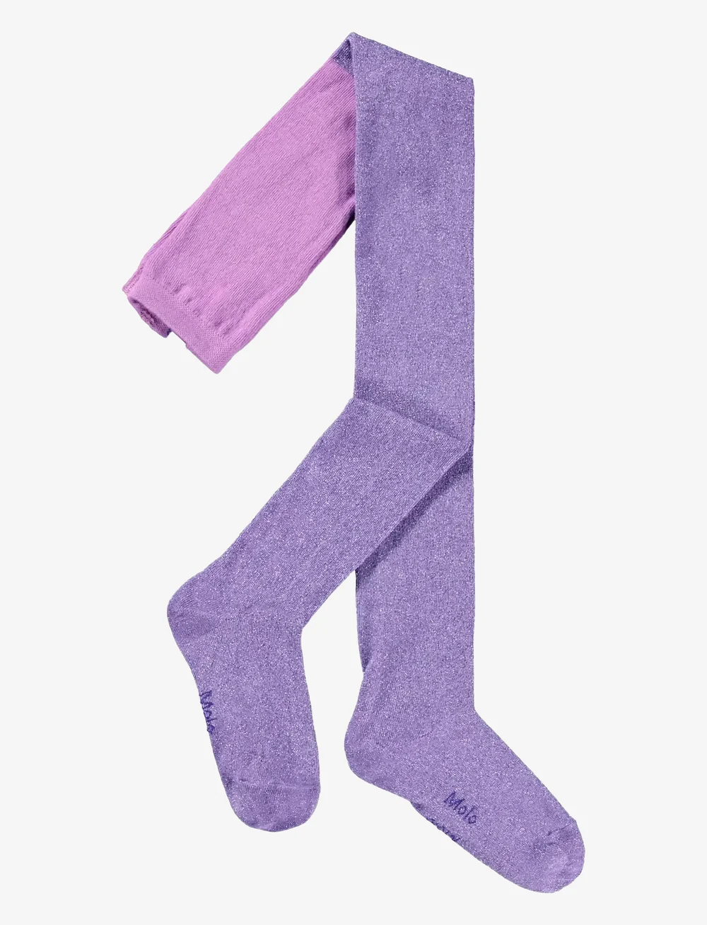 Molo - Glitter tights - strumpbyxor - purple ray - 0