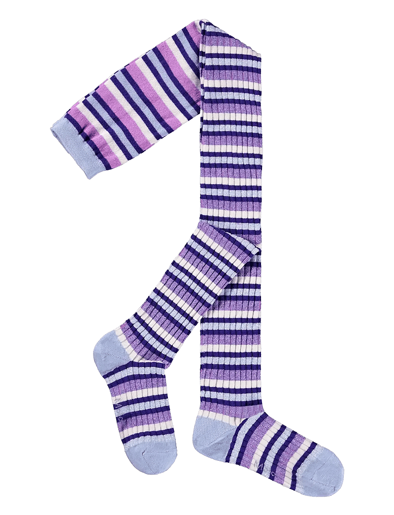 Molo - Stripy Tights - strømpebukser - cosmic stripe - 0
