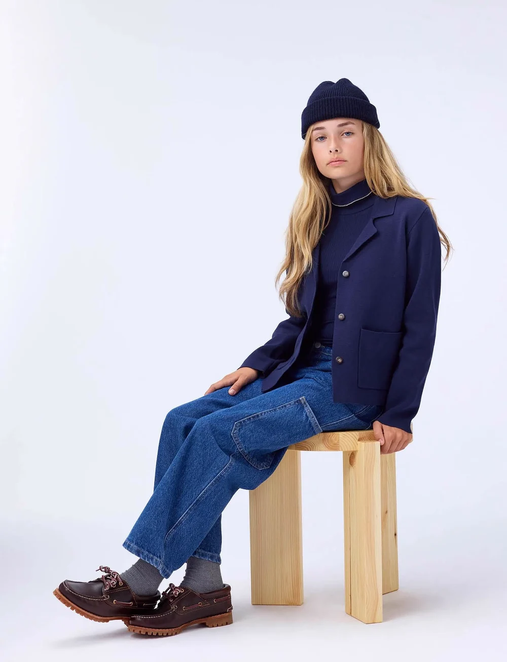 Molo - Keilo - beanies - galaxy blue - 0