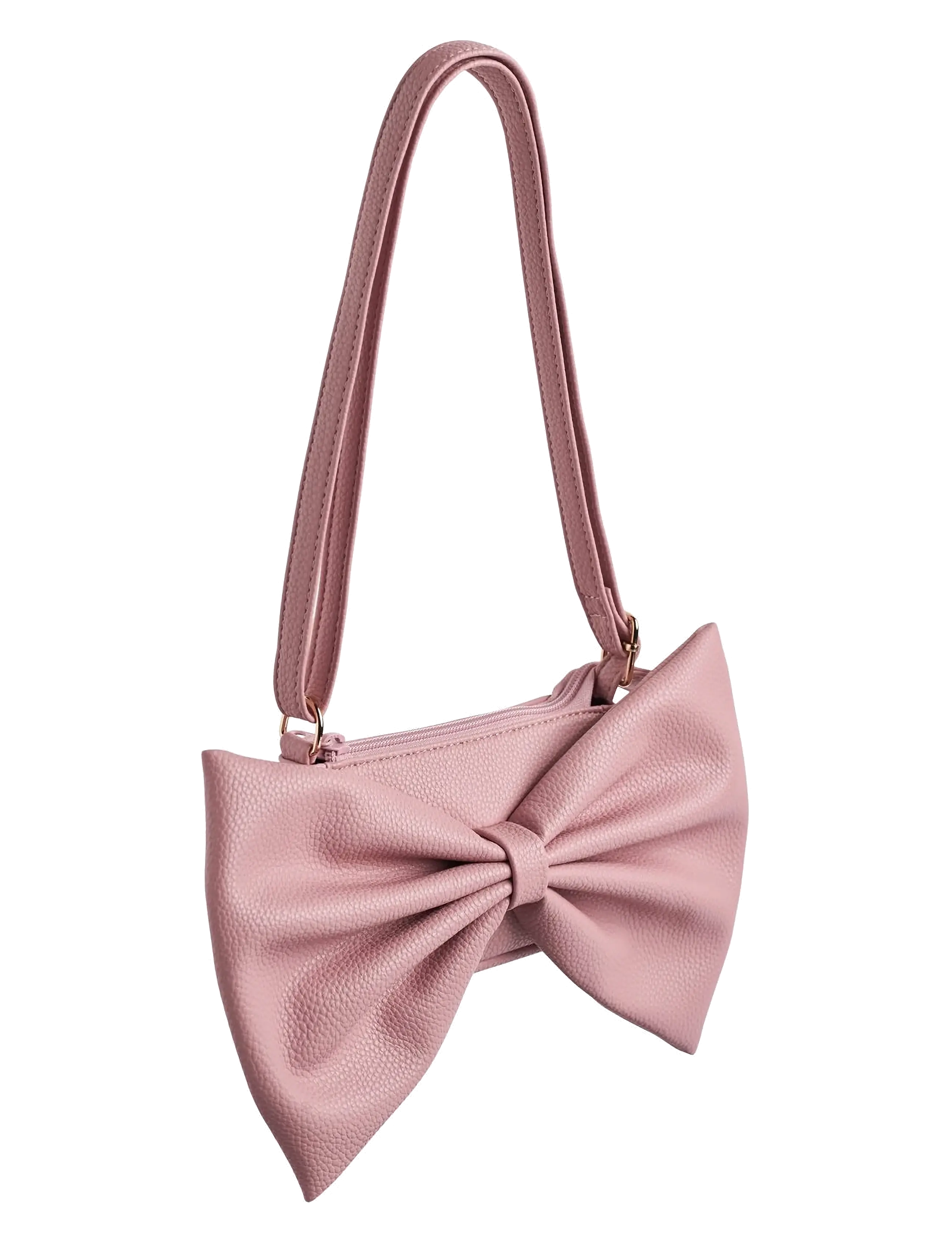 Molo Big Bow Bag - Accessories - FOX GLOVE / pink/rose