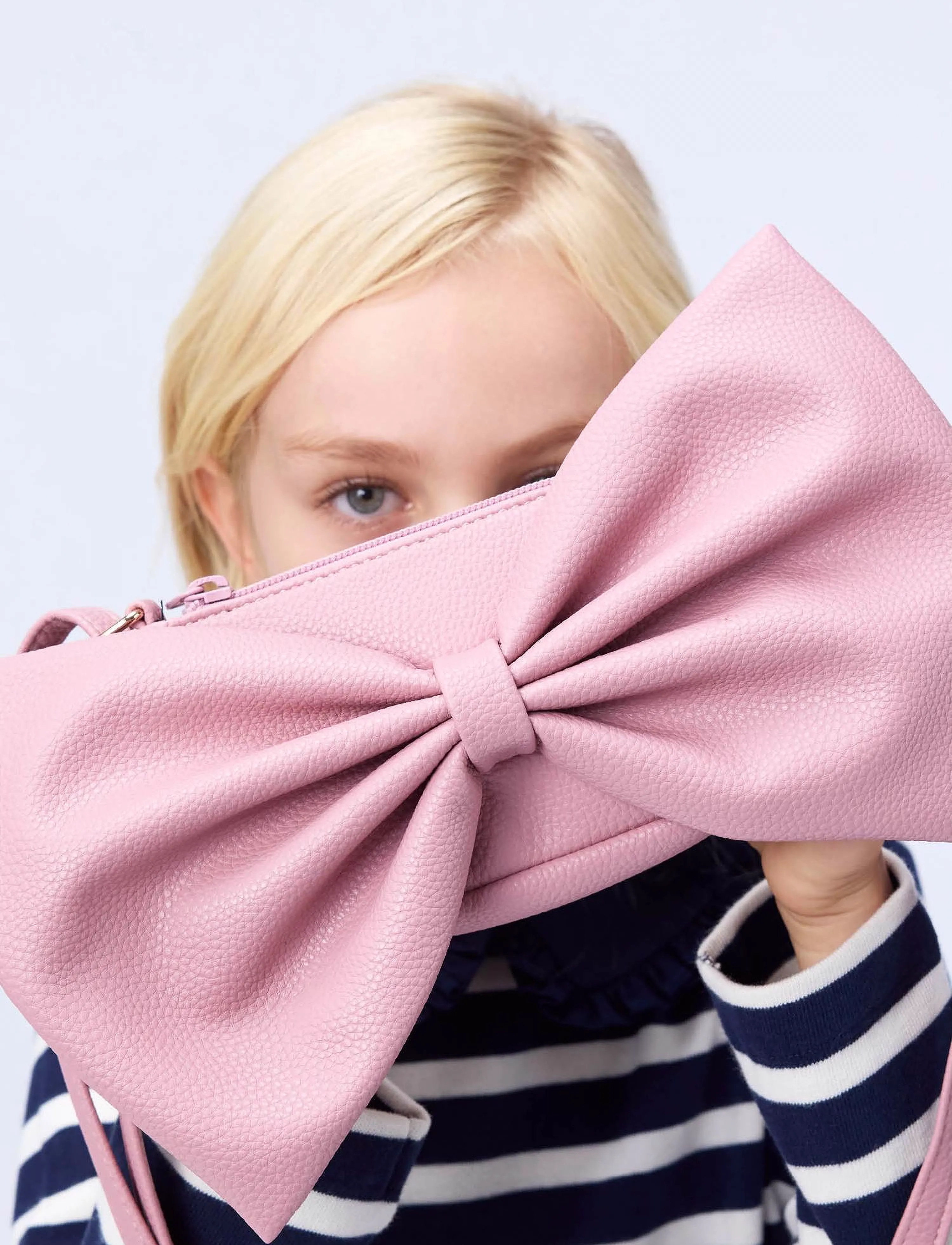 Molo - Big Bow Bag - accessories - fox glove - 2