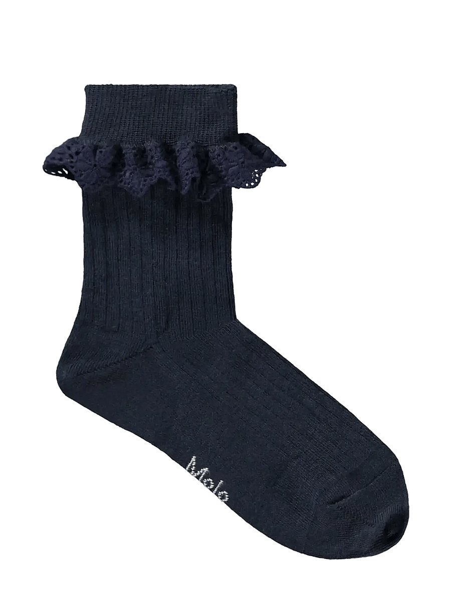 Molo - Nana - strümpfe - navy pearled - 1