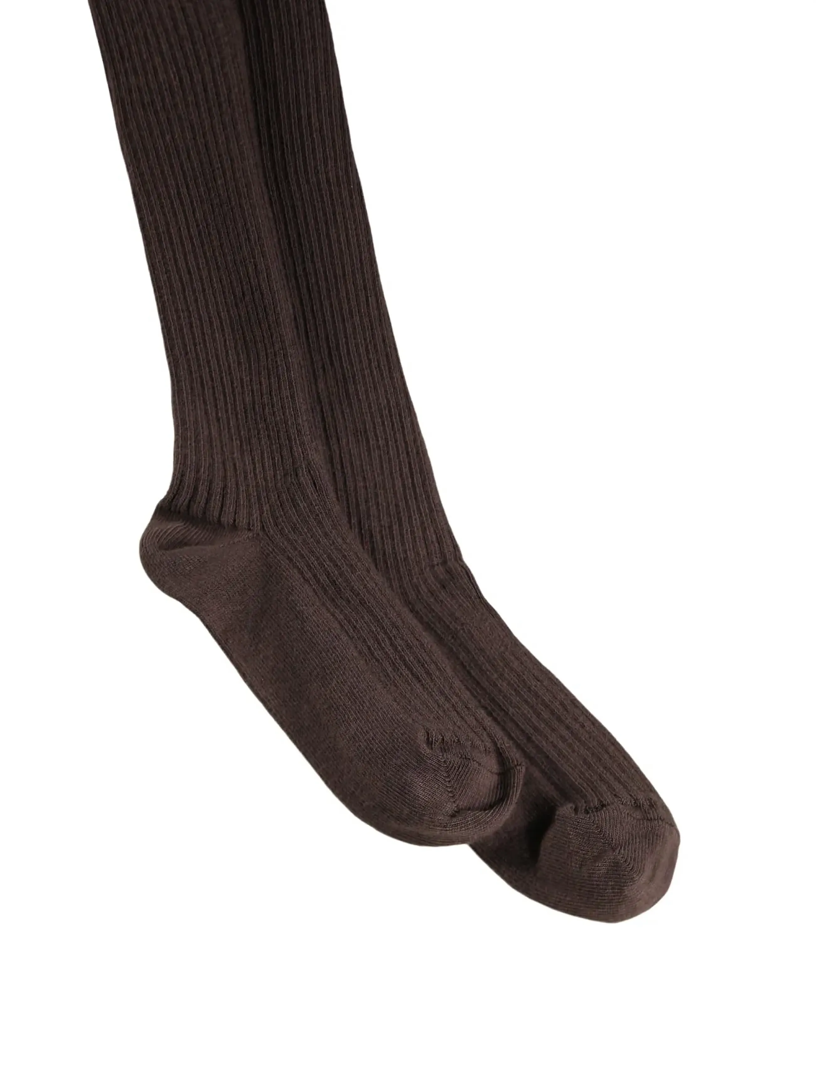 Molo - Rib Tights - bark brown - 2