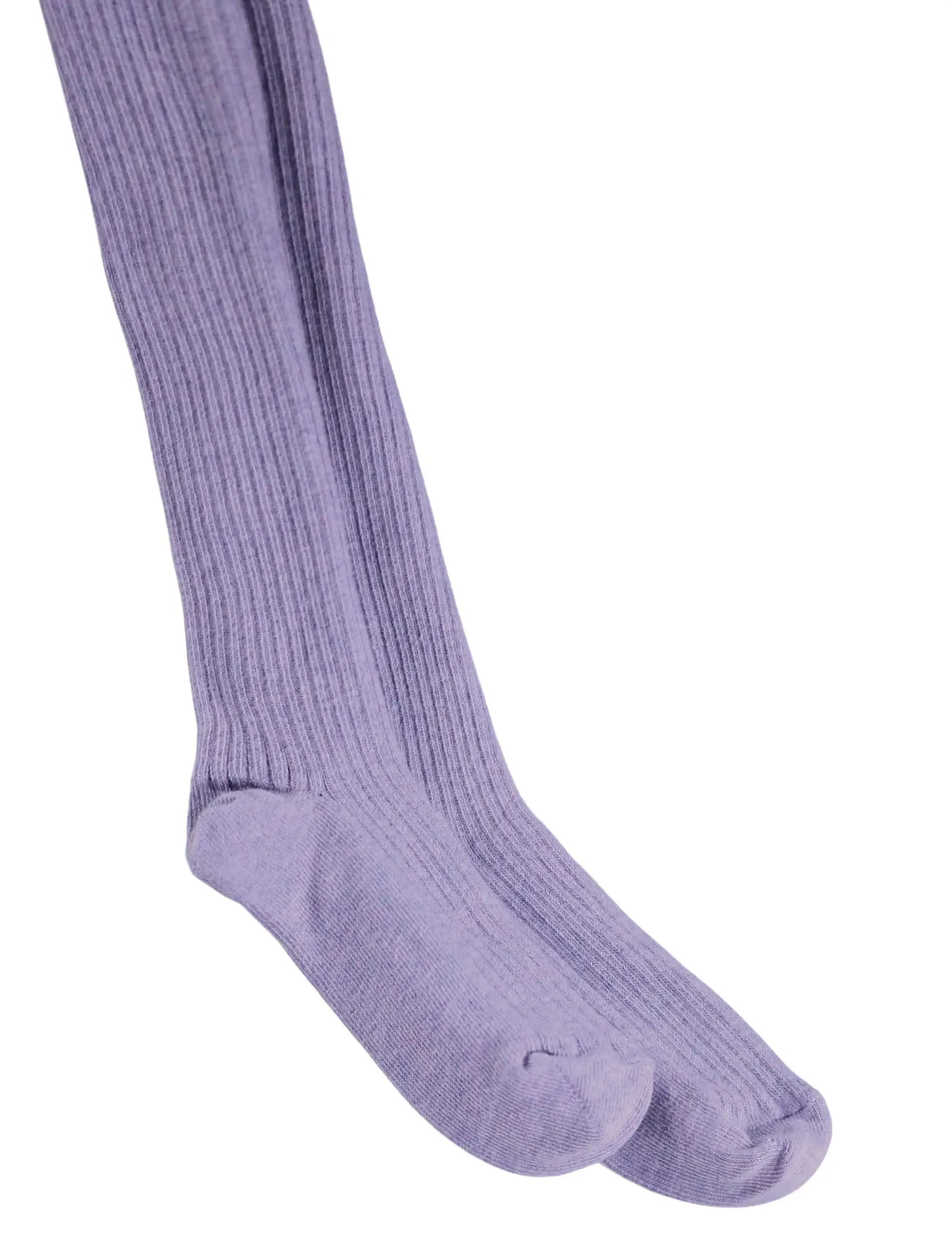 Molo - Rib Tights - strømpebukser - violette melange - 2