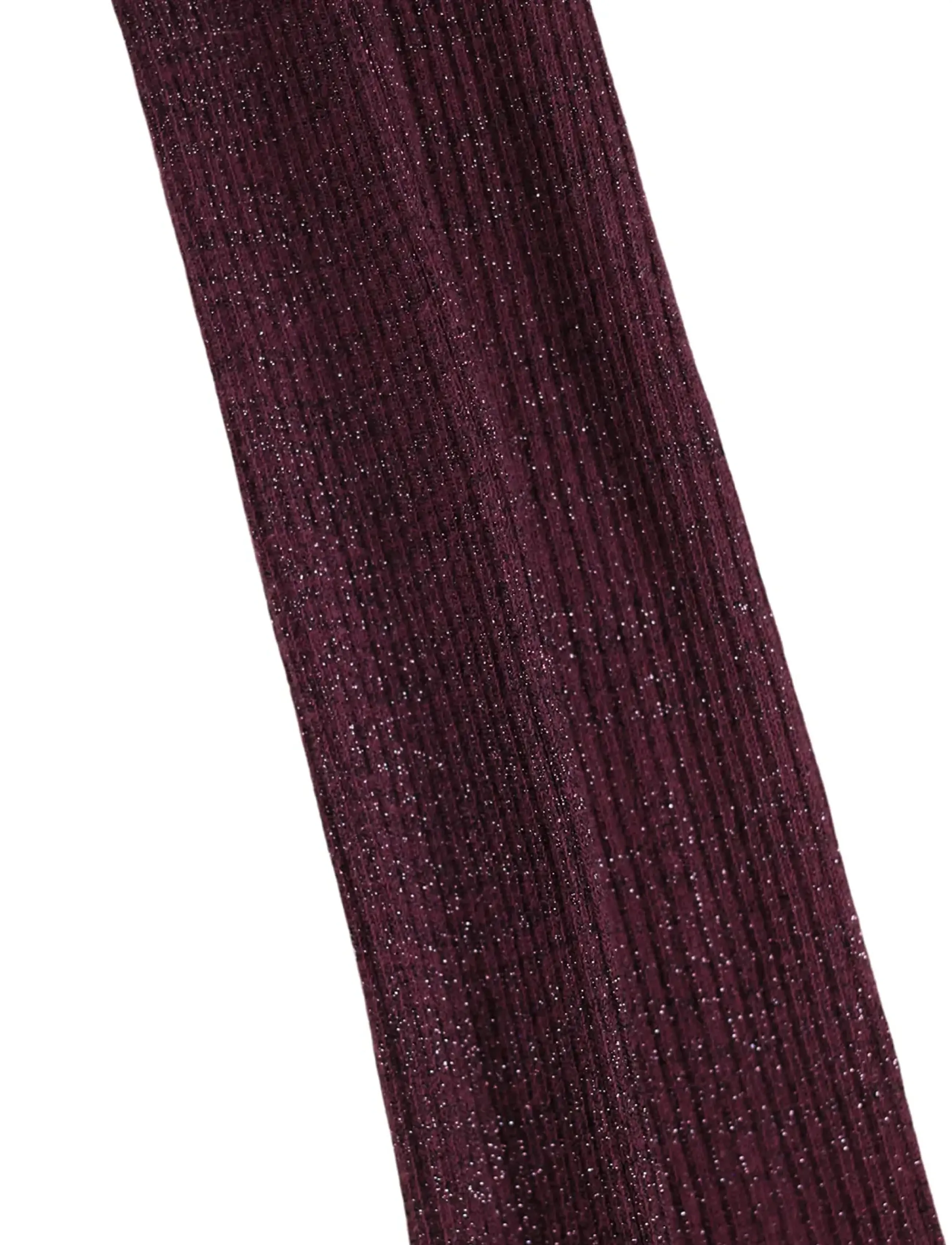 Molo - Glitter Rib Tights - forestberry - 2