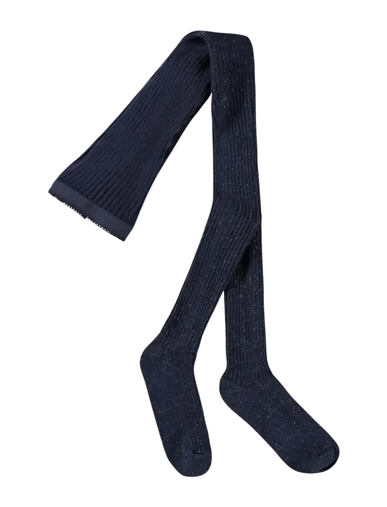 Molo Glitter Rib Tights - Neuheiten - NAVY BLAZER / navy