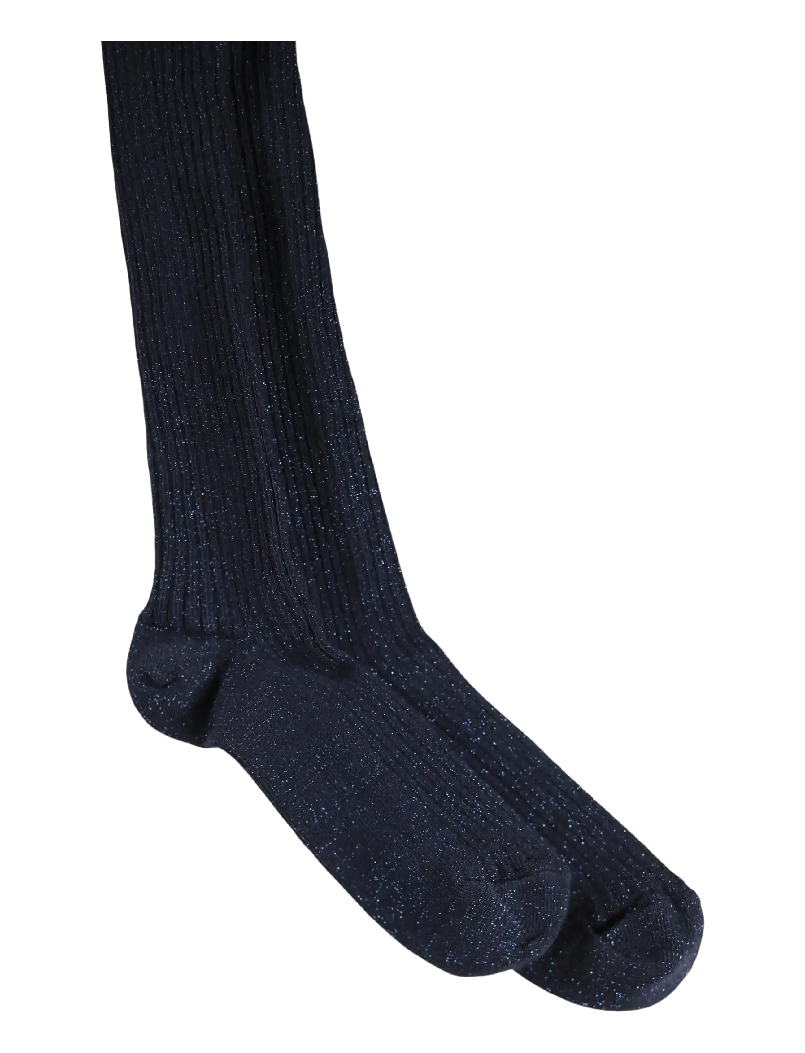Molo - Glitter Rib Tights - strumpfhosen - navy blazer - 1