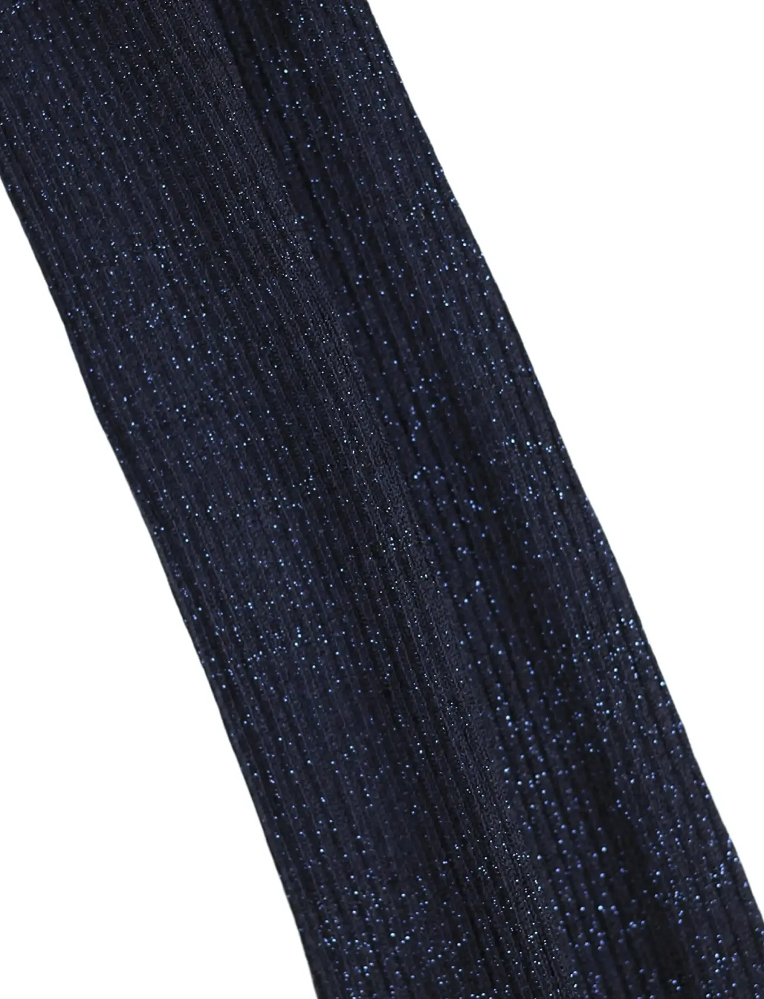 Molo - Glitter Rib Tights - strumpfhosen - navy blazer - 4