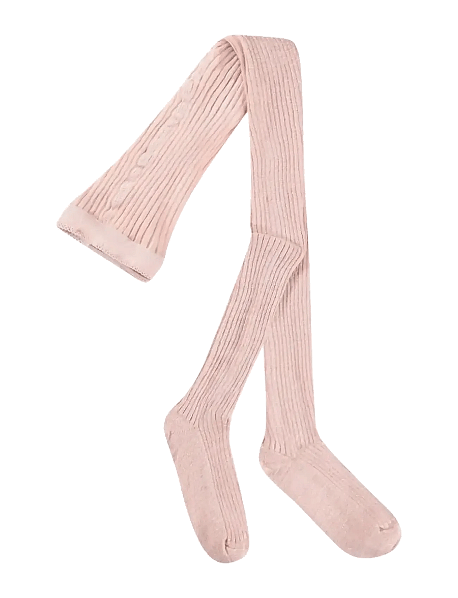 Molo - Glitter Rib Tights - strumpfhosen - petal blush - 0