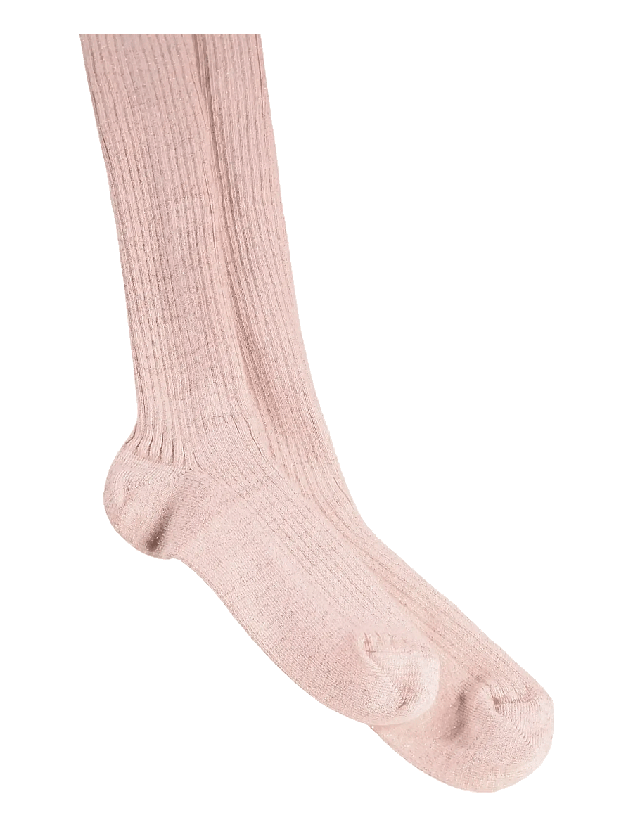 Molo - Glitter Rib Tights - strumpfhosen - petal blush - 1