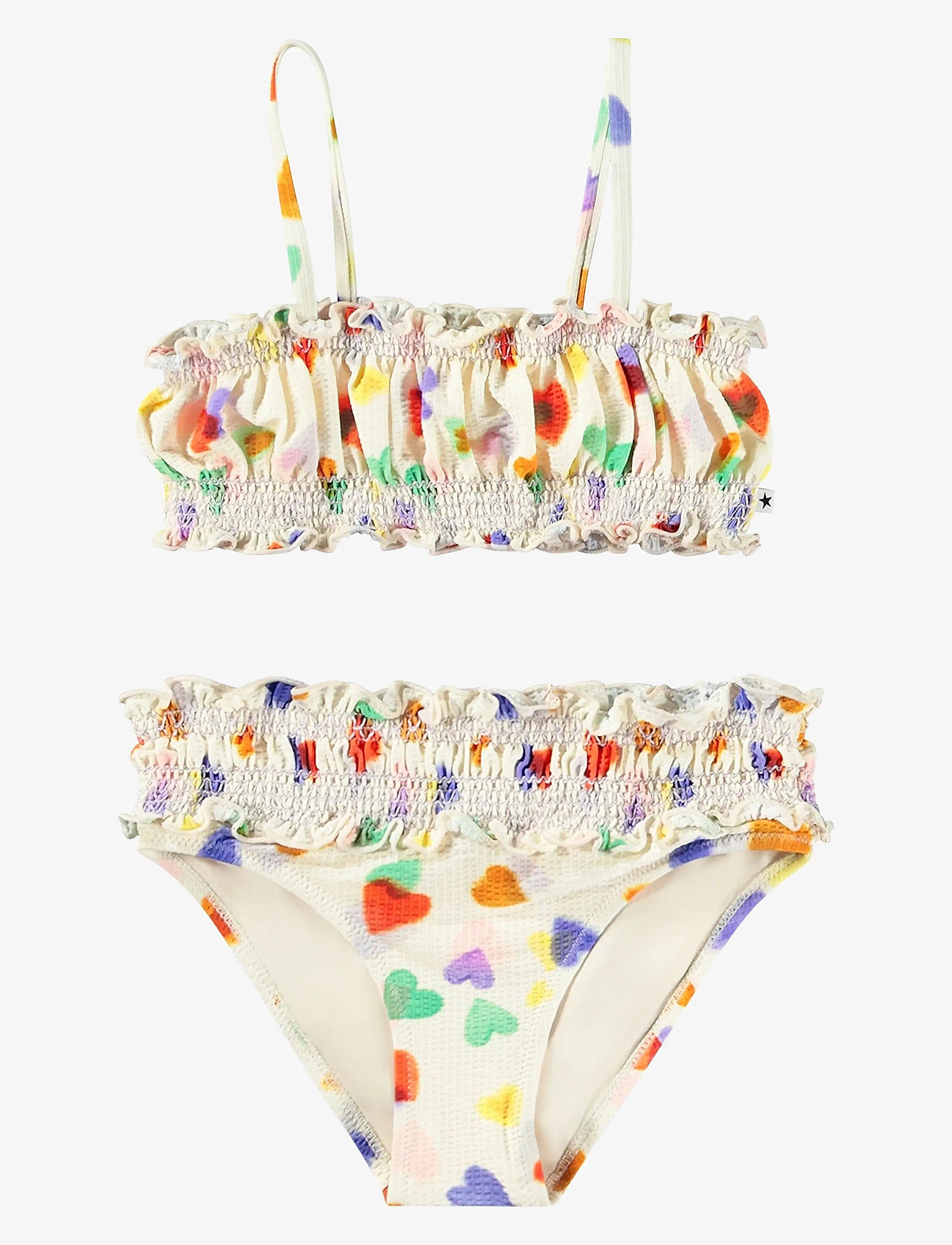 Molo - Nita - rainbow hearts - 0