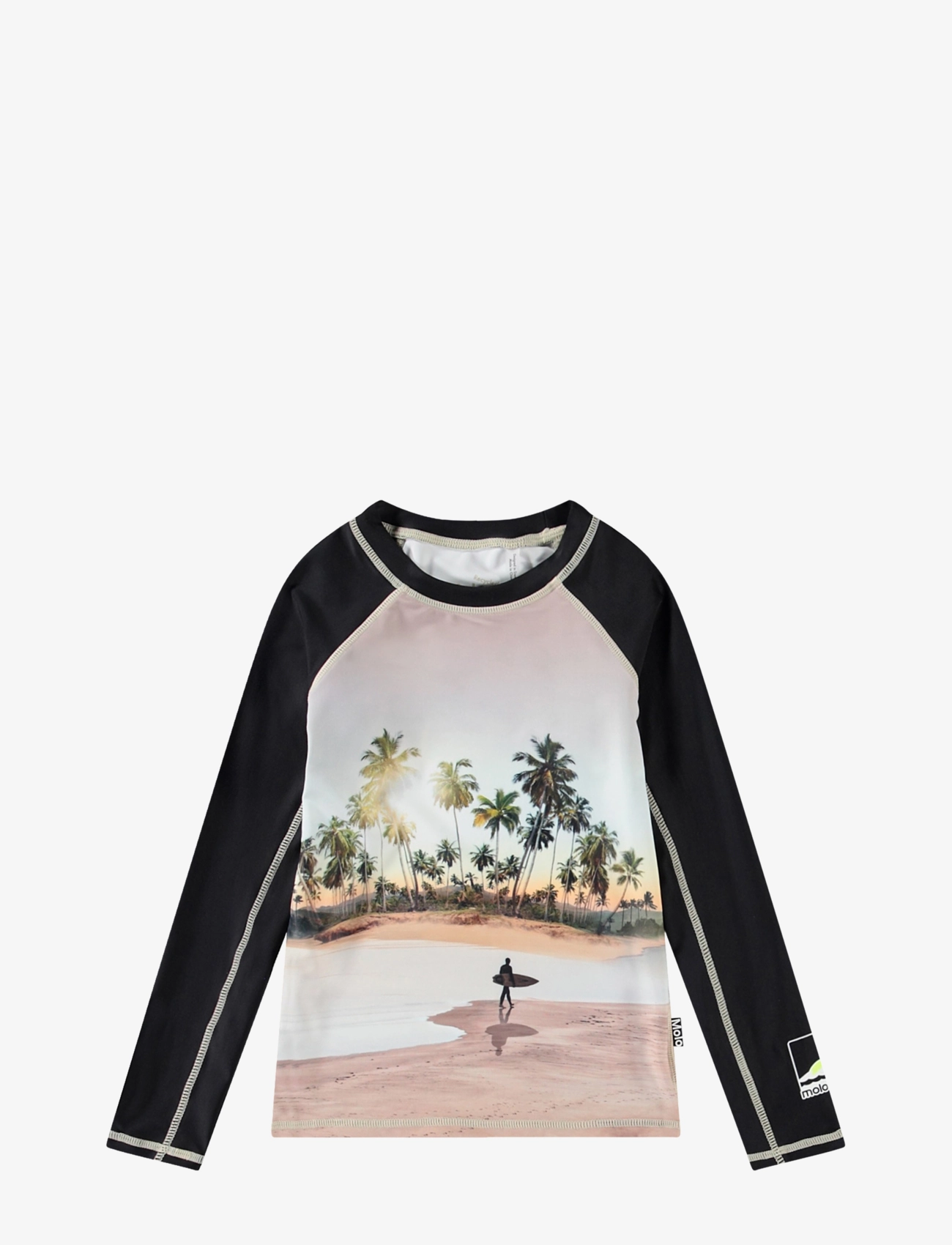 Molo Neptune LS - Badeoverdele - ISLAND SURF / beige