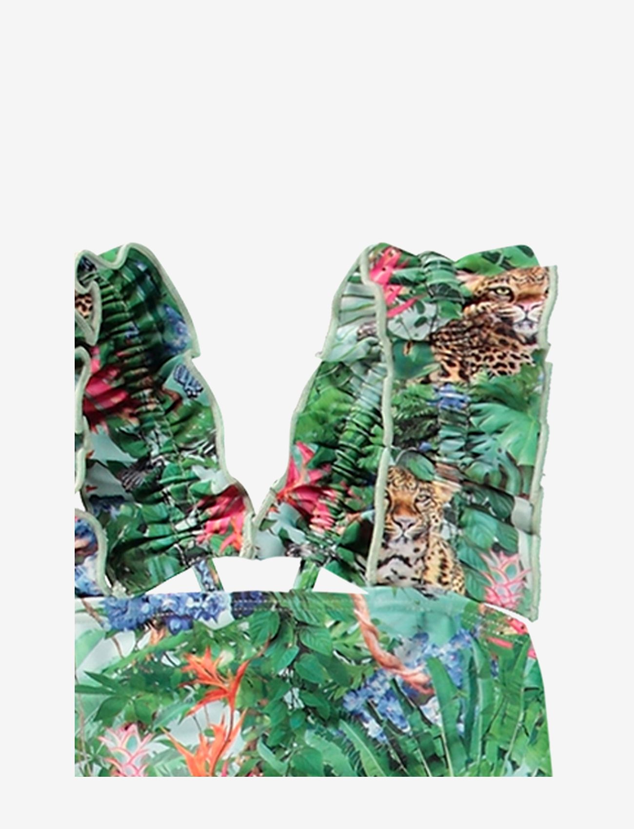 Molo - Nitika - badeanzüge - green tropical - 2