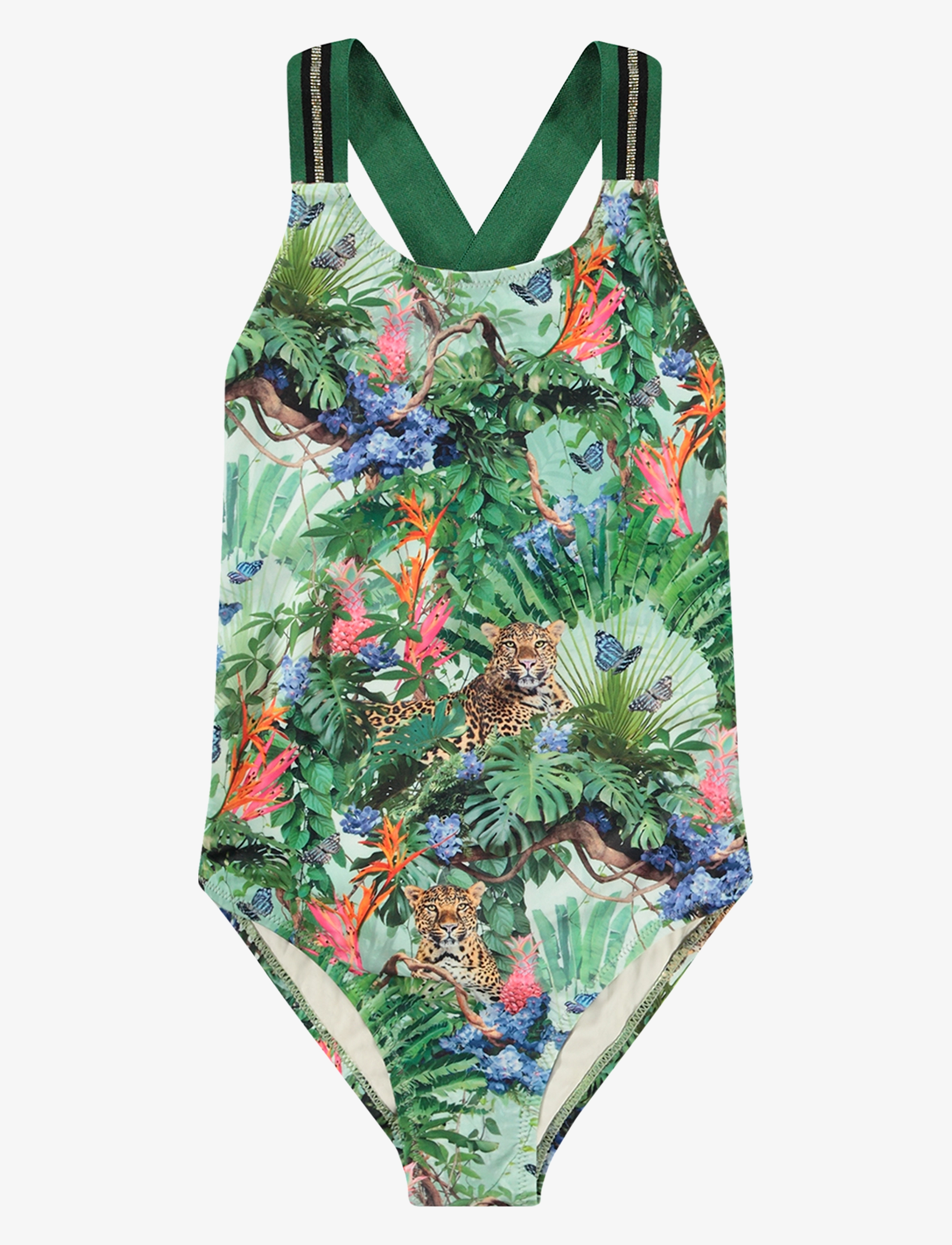 Molo Neve - Swimwear - GREEN TROPICAL / green