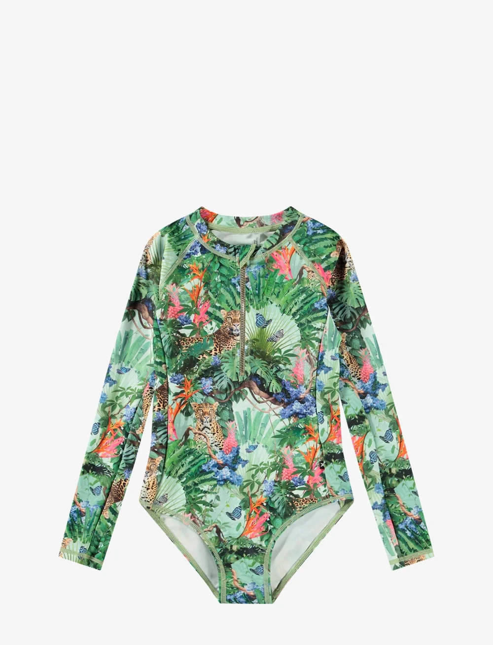 Molo - Necky - uv-kaitsega riided - green tropical - 0
