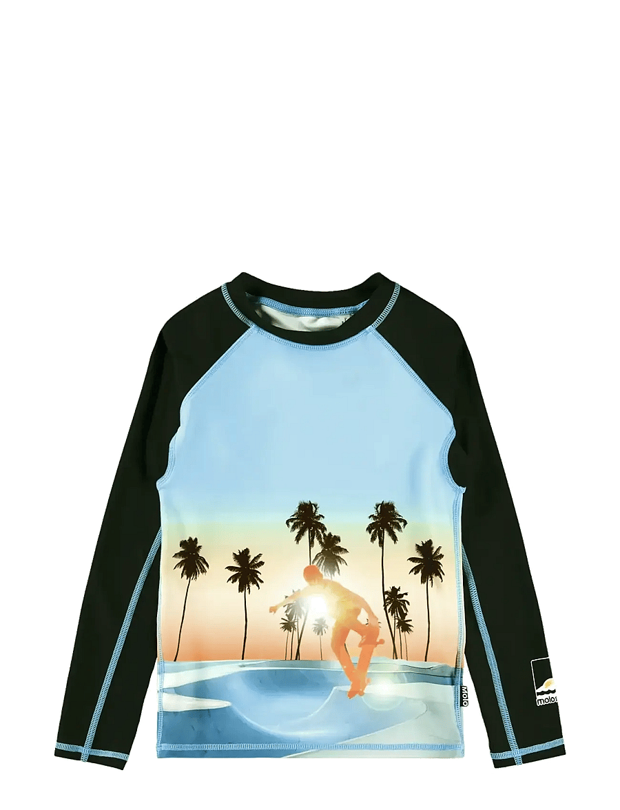 Molo - Neptune LS - swim tops - sunrise skate - 0
