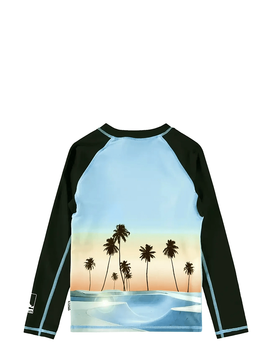 Molo - Neptune LS - swim tops - sunrise skate - 1