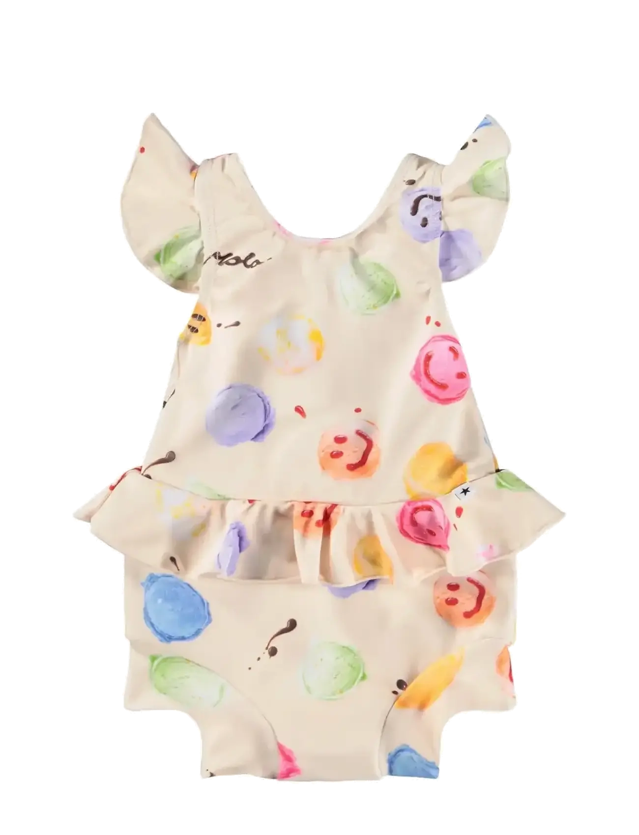 Molo Nandini, 86/92, Bademode, Creme - Swimsuits, Kinder