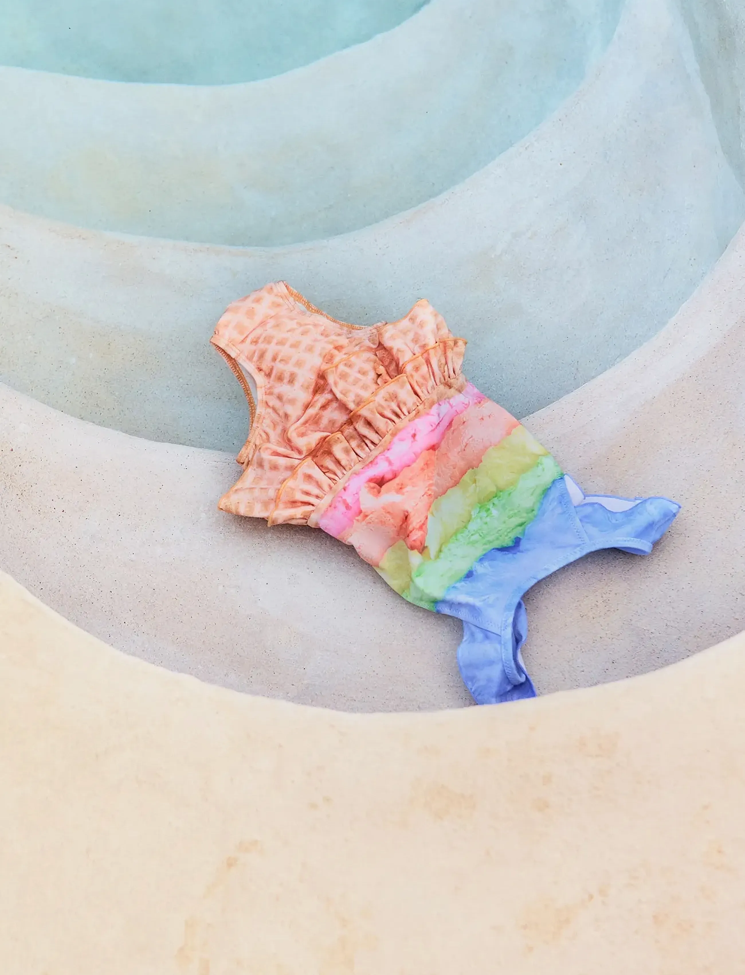 Molo Nalani, 86/92, Bademode, Blau - Swimsuits, Kinder