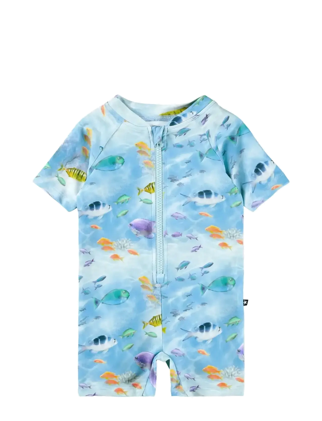 Molo Neka, Børn, Baby UV-Dragt Shorty, Blå, Str: 92/98