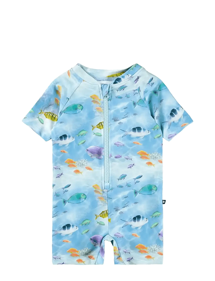 Molo - Neka - uv-kläder - rainbow sea - 0