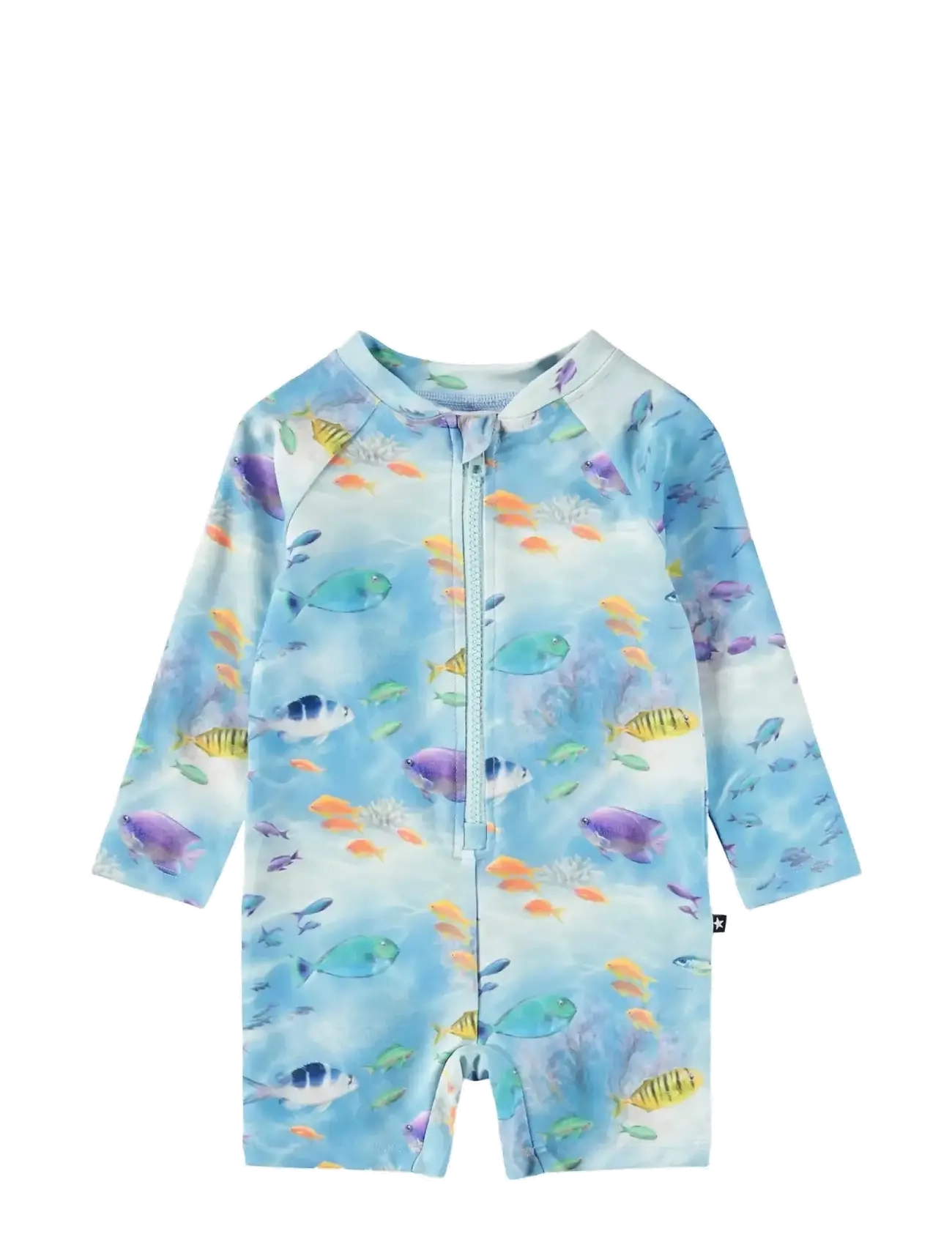 Molo Neka Ls, 74/80, Blue, Badetøj > Badedragter, Børn